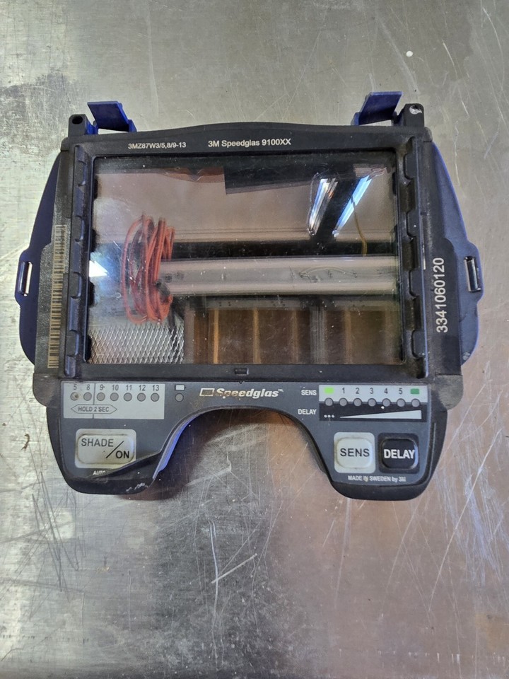 Speedglas 9100XX Auto Darkening Welding Hood Ready to Use eBay