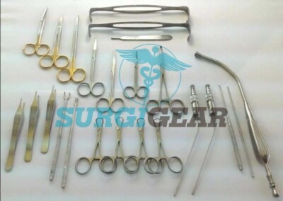 Basic Surgical Plastic Surgery Instruments Set Nasal Surgery Quality