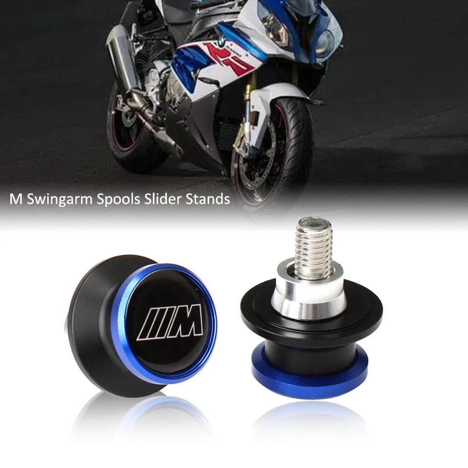 Carretéis de braço oscilante para motocicleta M suportes deslizantes parafusos para BMW S1000RR S1000R XR - Imagem 2 de 4