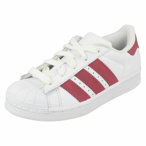 girls white adidas trainers