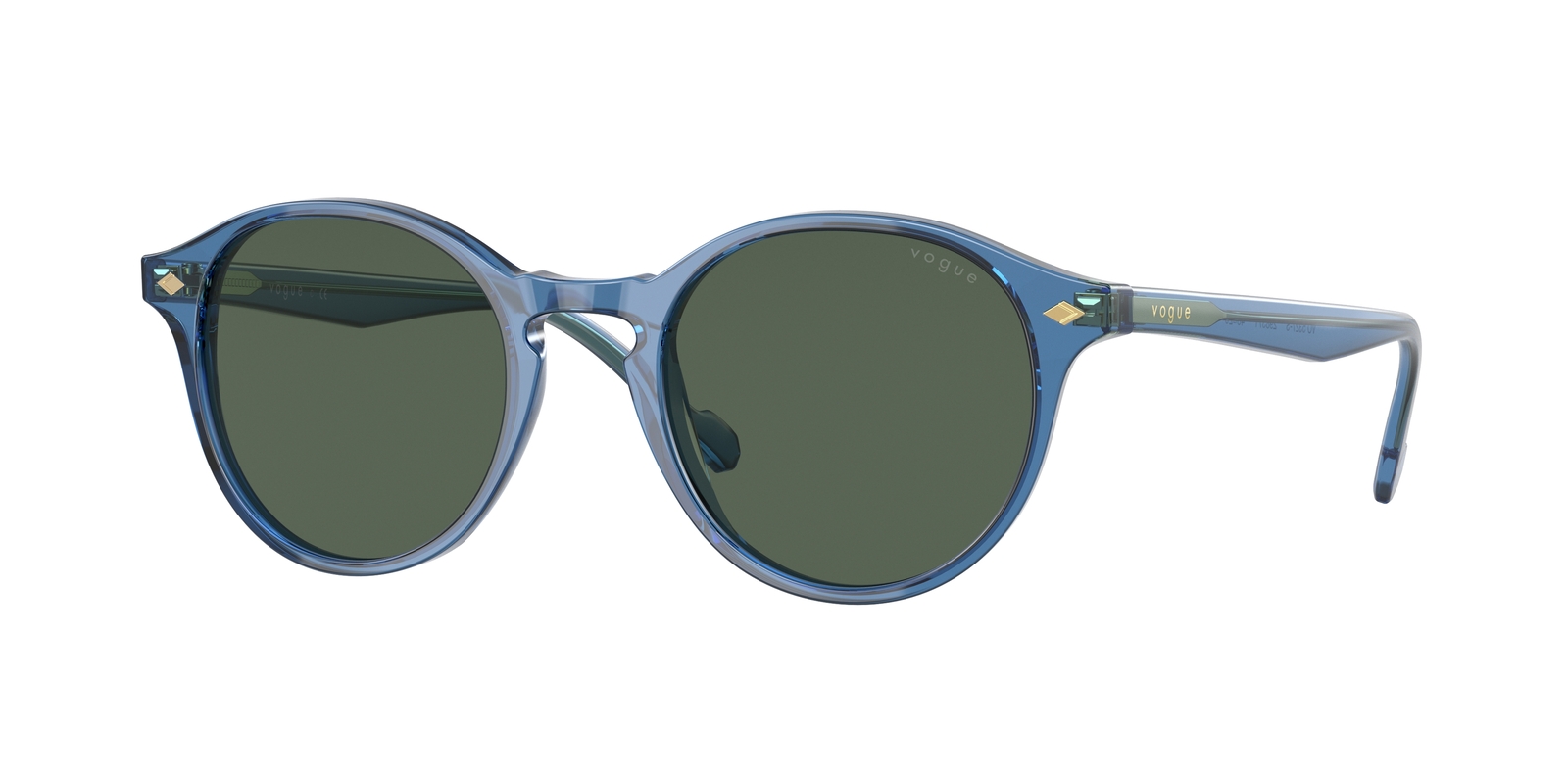 VOGUE VO5327S Phantos Sea Blue Dark Green 48mm Men’s Sunglasses
