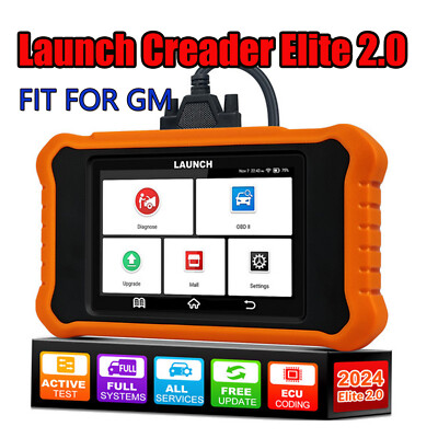 2026 NEW LAUNCH X431 Creader Elite 2.0 for GM Full OBD2 Scanner Diagnostic Tool