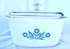 2.5 litre / quart  Corning Ware Casserole with Lid Cornflower Blue