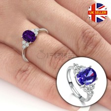 Adjustable Shiny Green Dress Sterling Silver Imitation Diamond Engagement Rings