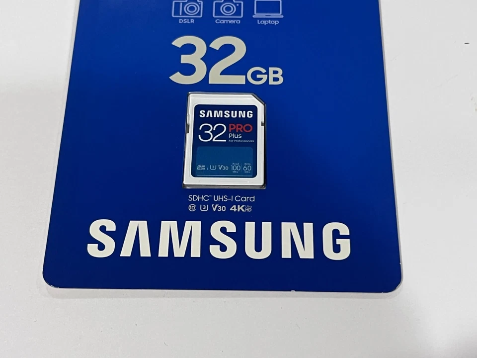 New Samsung 32GB PRO Plus UHS-I SDHC Memory Card MB-SD32K/AM - Image 2 of 3