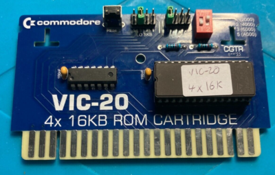 Commodore VIC 20 4 x 16k Multi Game Cartridge with EEPROM | eBay UK