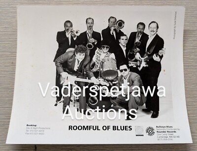 1997 Press Photo Roomful of Blues, Music Group, Bullseye Blues