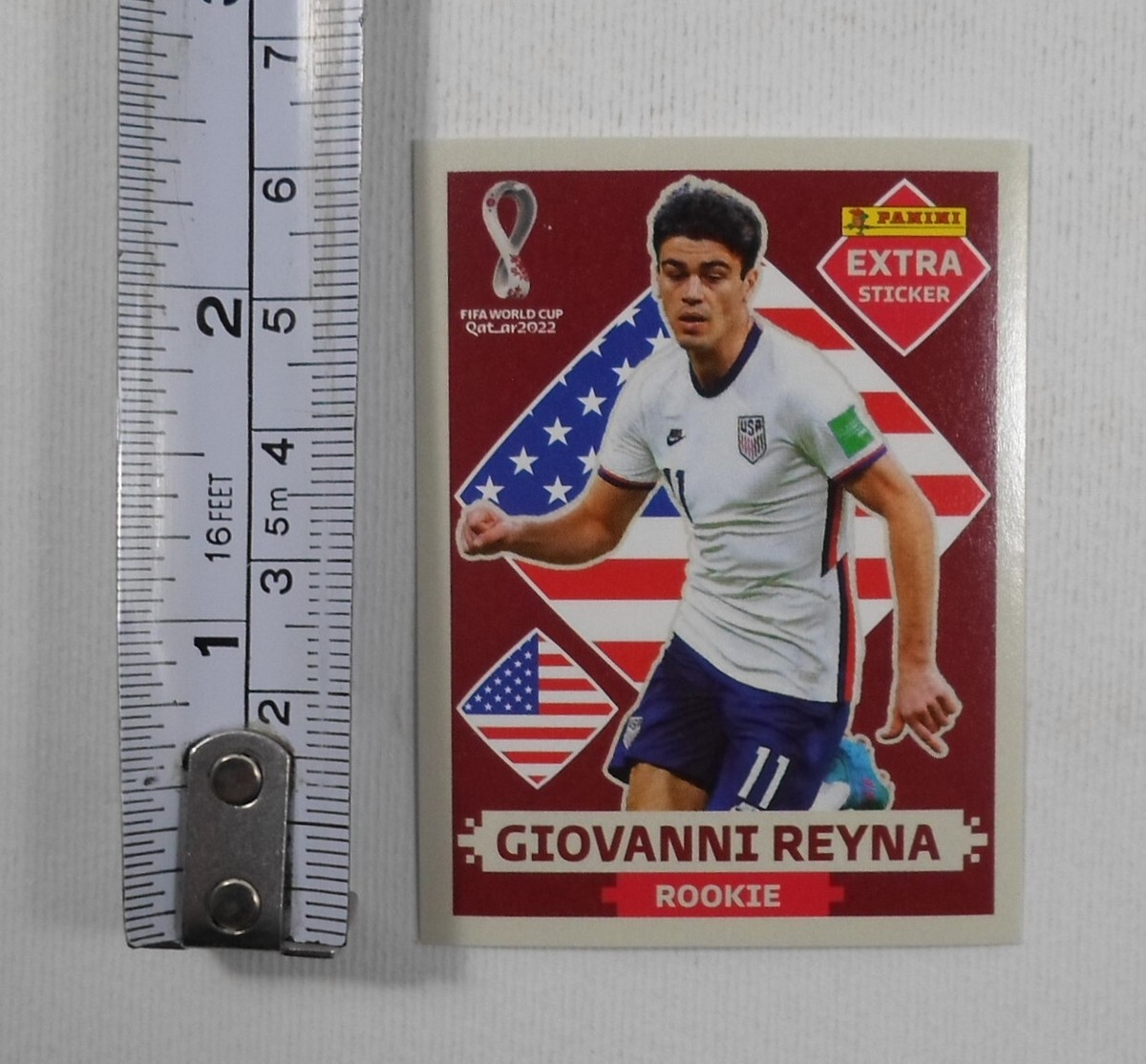 PANINI FIFA WORLD CUP QATAR 2022 ROOKIE GIOVANNI REYNA EXTRA