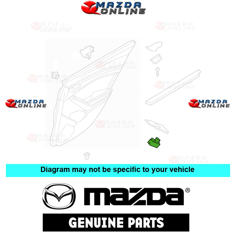 Mazda Genuine Window Switch KD35-66-370 fits 13-18 MAZDA CX-5 [KE