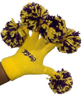 Coca Cola Pom Pom Gloves Lebron James LA Lakers Spirit Fingers Basketball NBA