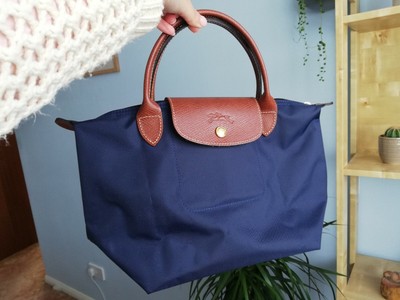 longchamp le pliage navy blue