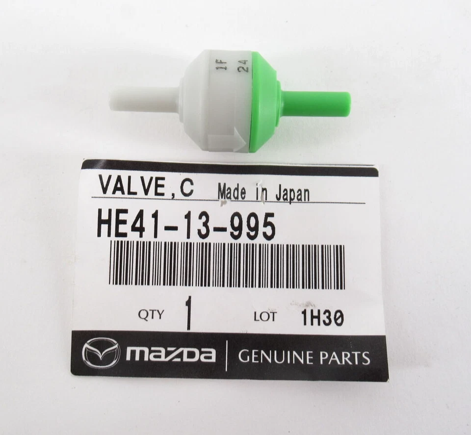 Válvula de retención original OEM Mazda HE41-13-995 Foto 2 de 4