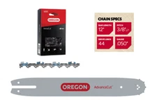 12" Bar & Chain For Stihl 009 009L 010 011 012 015 017 018C 120SXEA074/91VXL044G