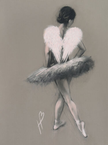 Hazel Bowman Canvas Art Print Range of Ballet Dancer Ballerina Pictures - Picture 47 of 51