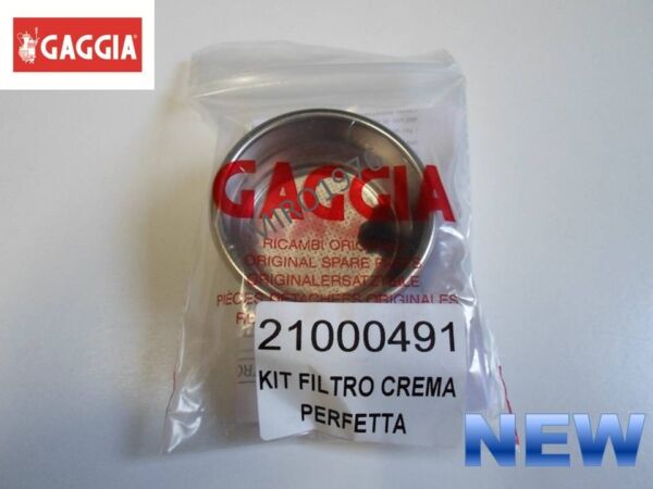 GAGGIA PARTS â PERFECT CREMA FILTER KIT - 2 CUP Photo Related