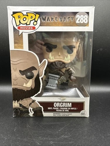 Funko Pop! Vinyl: Warcraft - Orgrim Doomhammer #288 Vaulted 2016 Movies