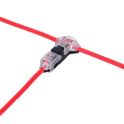 Low Voltage Wire Splice Connectors Pack Of 12 Quick Solderless T Tap Connector 1