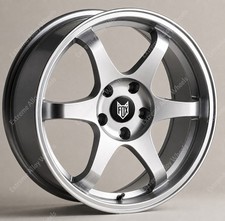 18" Silver PF5 Alloy Wheels Fits Mitsubishi 3000gt Asx Outlander Lancer 5x114