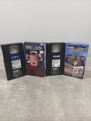 Home Alone 1 & 2 VHS Tape Lot Vintage