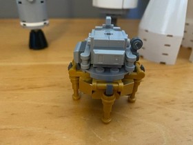 LEGO Ideas NASA Apollo Saturn V 92176 Used Incomplete Rocket Build Only