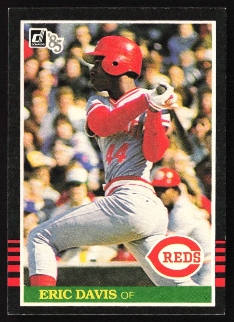 1985 Donruss Eric Davis Rookie #325 GS1