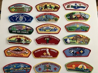 LOOK AT ALL PHOTOS!!!! More Than 350 Used BSA Boy Scout Patches.