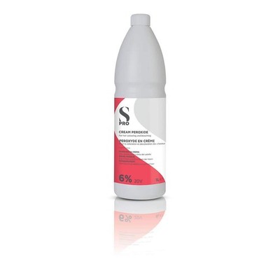 S-PRO Creme Peroxid 6%/20V 1L (Salonservice), Elfenbein 1 l (1er Pack), 