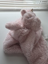 Kellytoy Pink Unicorn Security Blanket Lovey Baby Plush Soft Cuddle Blankie Toy