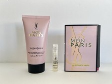 YVES SAINT LAURENT MON PARIS BODY LOTION 1.6 fl oz  MON PARIS LUMIERE SAMPLE