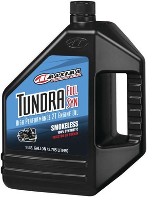 Maxima Tundra 2T Full Synthetic Two Stoke Snowmobile Oil 1 Gallon Bottle 930267