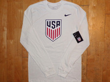 NIKE USMNT United States USA MENS NATIONAL SOCCER TEAM Small S Long Sleeve Shirt