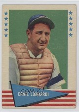1961 Fleer Baseball Greats Ernie Lombardi #55 HOF 0f6