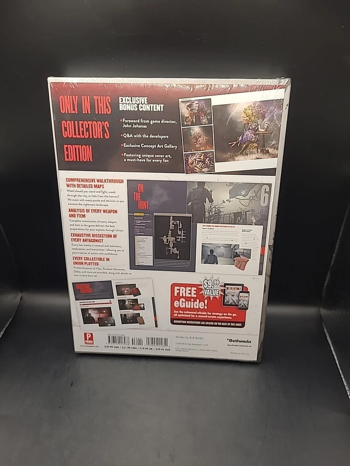 The Evil Within 2 Official Collector's Strategy Guide Prima - New & Sealed - Image 2 of 4