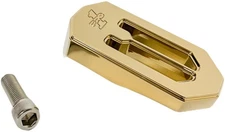 Pro-One Performance Touring Brake Peg - Gold Motorcycle Street Bike 500747TIN