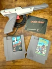 Duck Hunt 5-Screw NES, Manual & Nintendo Zapper | Tested | With Bonus NES Game