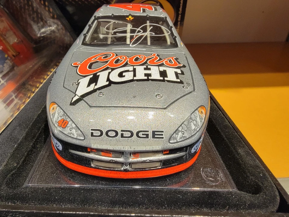 Jamie McMurray #40 Coors Light 2002 autografiado élite 1:24 - primera victoria en la copa Foto 2 de 4