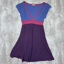 Vintage Forever Babydoll Dress Womens S Blue Purple Twilight Bella Y2K Summer