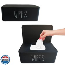 Moorfowl 2 Pack Baby Wipes Dispenser for Bathroom,7.28" L  4.80" W  2.75" H