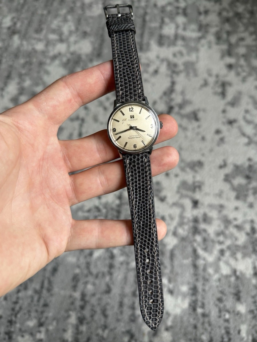 Vintage Tissot Automatic Seastar Seven Watch Runs | eBay