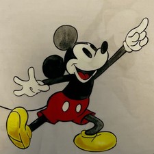 POTTERY BARN KIDS DISNEY MICKEY MOUSE 100 ORGANIC COTTON TWIN DUVET COVER GRAY