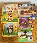 LEGO Lot – Star Wars, Minecraft & Creator Sets (New Sealed)