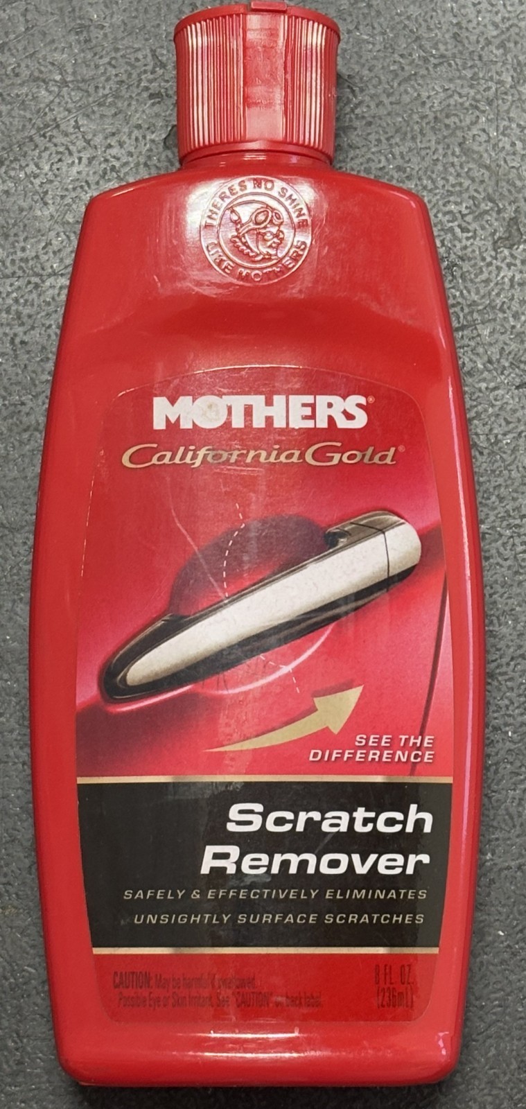 MOTHERS 08408 CALIFORNIA GOLD SCRATCH REMOVER ELIMINATES SURFACE SCRATCHES 8 oz