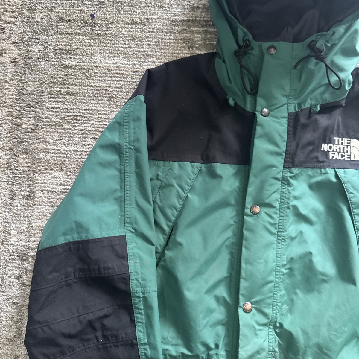 Vintage The North Face Light Jacket Green Mountain Guide
