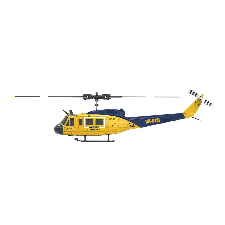 RC ERA RC Helicopter C032 1:48 Huey Helicopter UH-1 6-axis Gyro 6CH 3D Aircraft - Image 4 of 4