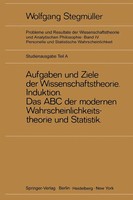 Neue Betrachtungen üBer Aufgaben und Ziele der Wissenschaftstheorie....