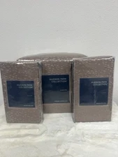 Hudson Park Allegatore Full/Queen Duvet Cover + 2 Standard Shams Rust NWT