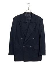 silver button blazer