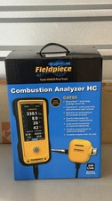 Fieldpiece CAT85 Combustion Analyzer HC O2 CO CO2 Probe Case USB-C Pump Sealed