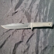 Vintage Cold Steel SRK Fixed Blade Knife Only Black Carbon V USA Made No Sheath 