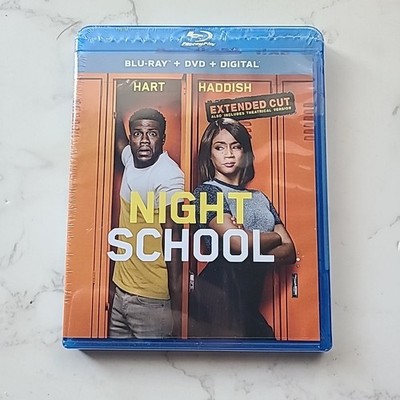 Night School NEW Sealed Blu-ray & DVD 2018 Kevin Hart, Tiffany Haddish Extended